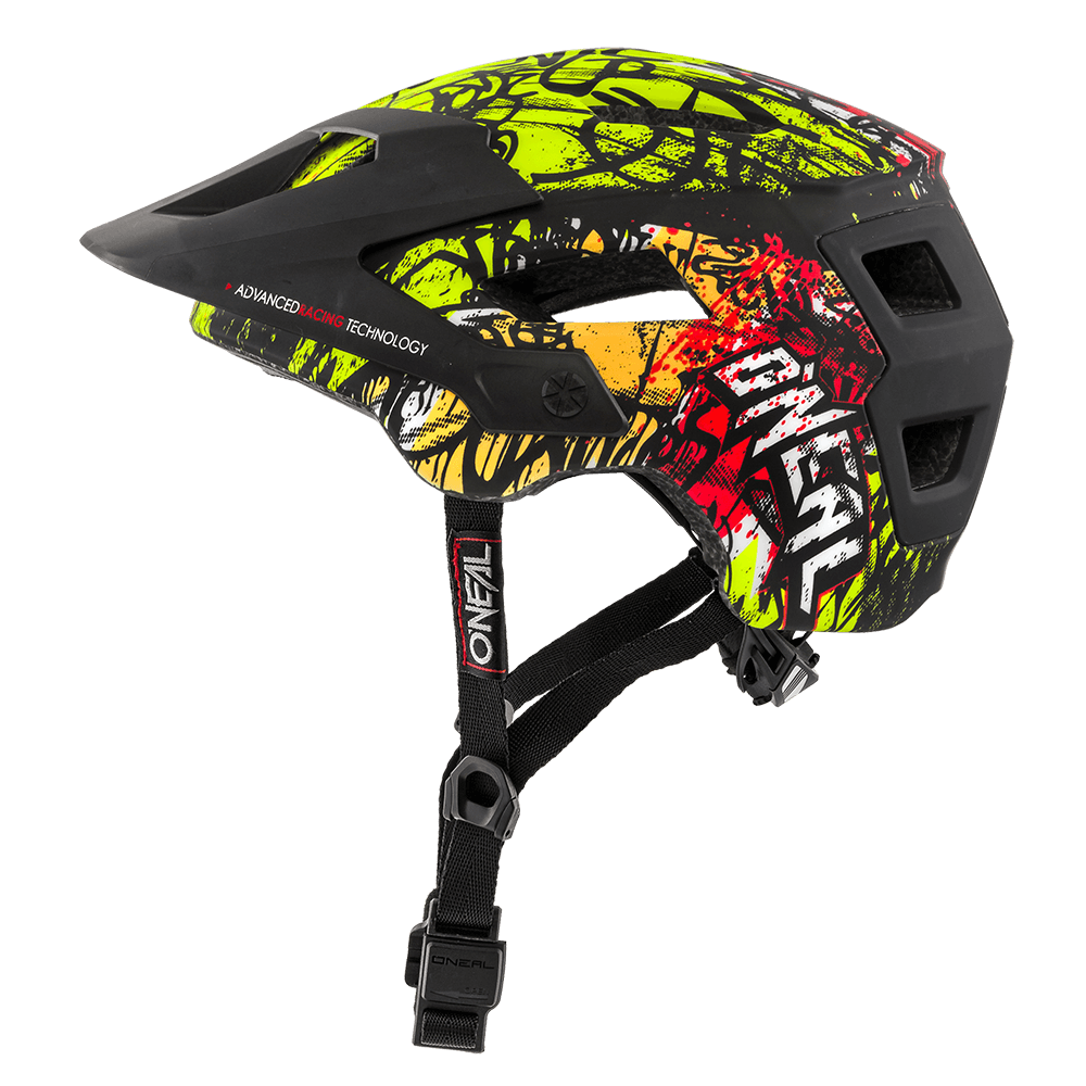 O`NEAL DEFENDER 2.0 HELMET VANDAL ORANGE/NEON YELLOW | BikesAndRoses.gr
